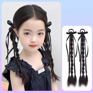 Micro Cuộn Tóc Giả Đuôi Ngựa Dây Tóc Kiểu Trung Quốc Mới Nhẹ Nhàng Thời Trang Tóc Giả Tổng Hợp(giao Hàng Địa Phương)
