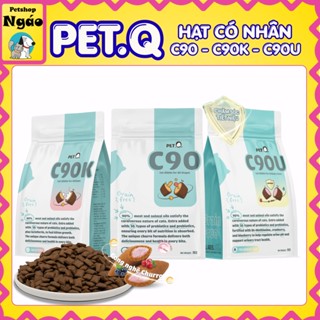 Thức ăn hạt cho mèo PetQ, Hạt Churro C90 C90K C90U 90% từ thịt & dầu động vật, Dễ tiêu hóa