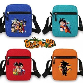 Dragon Ball Túi Đeo Vai Thời Trang Nhỏ Vuông Túi Đeo Ngang Túi Vải Trẻ Em Quà Tặng Sinh Nhật Du Lịch Đa Năng