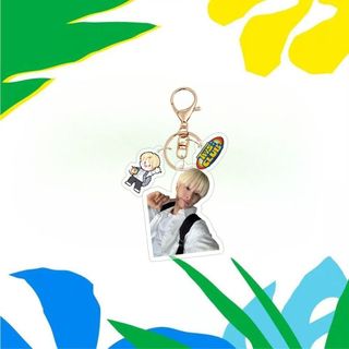 KPOP TWS Acrylic Keychain Cartoon Character Pendant SHINYU DOHOON YOUNGJAE HANJIN JIHOON KYUNGMIN Bag Pendant