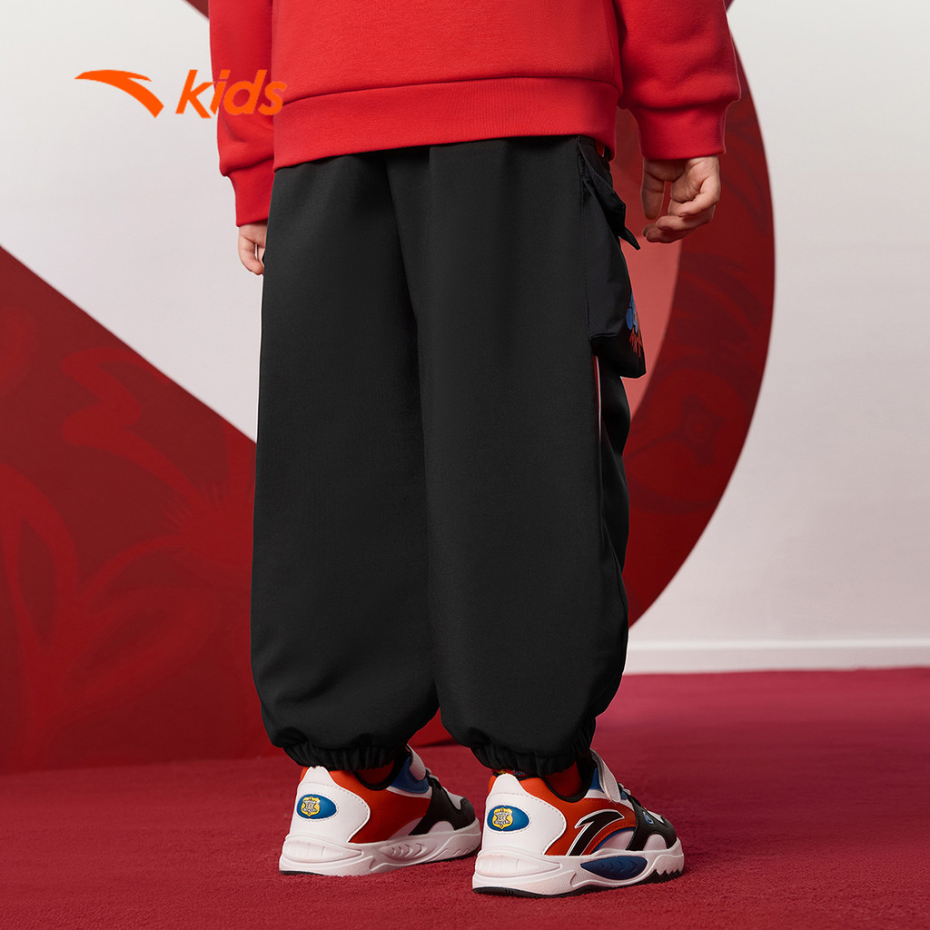 ANTA Kids Quần Dài Thể Thao Bé Trai 3526A9505