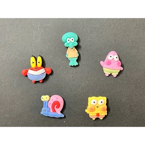 Set 10 Sticker/ Charm gắn dép Bọt biển dễ thương