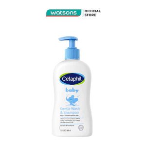 Sữa Tắm Và Gội Trẻ Em Cetaphil Baby Gentle Dịu Nhẹ Cho Làn Da Em Bé 400ml
