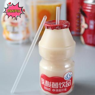 [PNPIA] 500 Chiếc Ống Hút Nhựa DIY Dùng Một Lần Ngắn Trong Suốt Đầu Nhọn Mỏng Ống Hút Uống Hàng Hóa Phụ Kiện Nhà Bếp VN