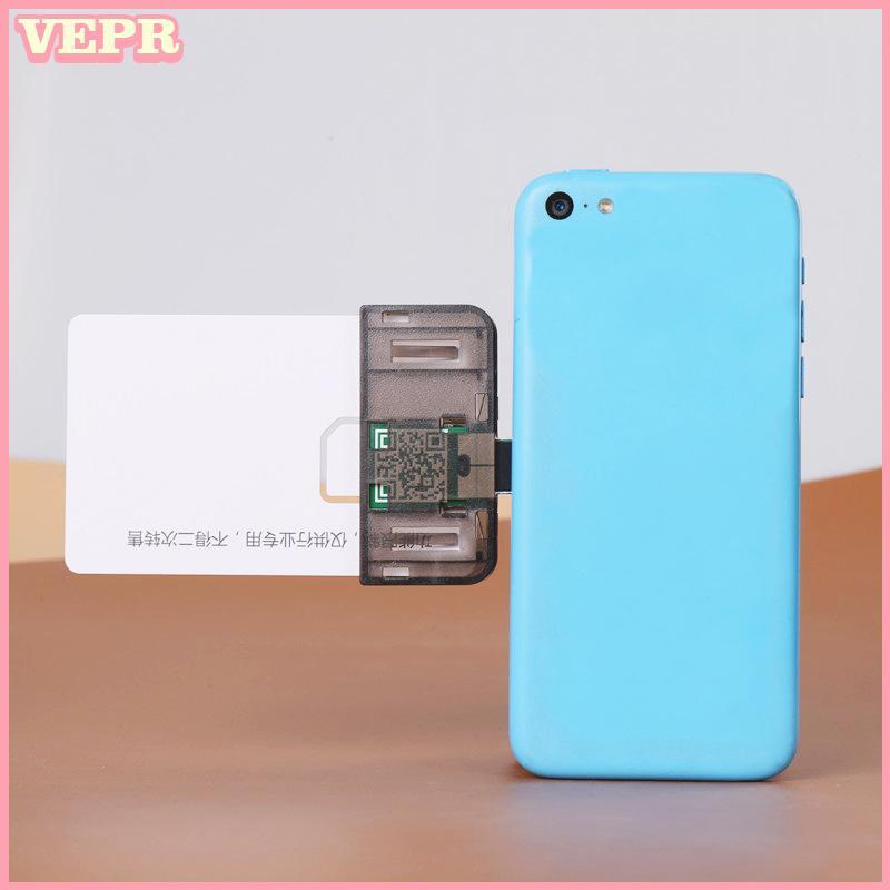 Bộ chuyển đổi thẻ SIM hương Đầu đọc thẻ SIM Mini SIM Nano cho iOS 5 / 6 / 7 / 8 / X (Plug & Play) Phụ kiện điện thoại có rãnh vn