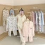 MUZITATA JLB00 Breath Cloud Cotton Bộ Đồ Ngủ Mềm Mại Thời Gian Nhà Ánh Sáng Lười Nhà Quần Áo Nữ