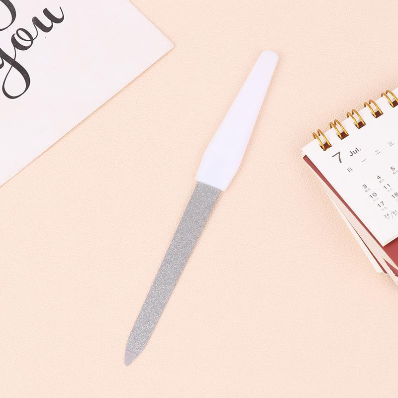 MOIKA Dụng cụ dũa móng tay kim loại hai mặt, tẩy tế bào chết, chất lượng cao VN
