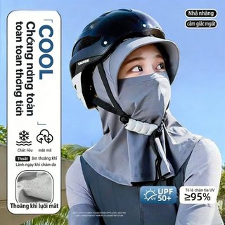 Mũ Chống Nắng Toàn Diện - Chống UV, Thoáng Khí, Bảo Vệ Mặt Và Cổ Hiệu Quả, Phù Hợp Cho Mọi Hoạt Động Ngoài Trời