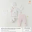 BỘ Sơ SINH CÀI CHÉO SỢI TRE KHÁNG KHUẨN [ SIÊU MỀM, MÁT,CO DÃN VÀ THẤM HÚT TỐT] SZ 0/3M - 3/6M TẶNG PHỤ KIỆN (HSCC001)