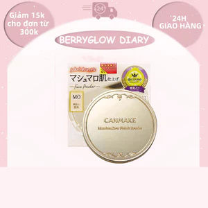 Canmake Marshmallow Finish Powder – Kiềm Dầu Tinh Tế, Lớp Nền Mịn Nhẹ