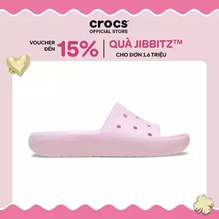 Dép Quai Ngang Unisex Crocs Classic V2 - Pink Milk - 209401-6ZW