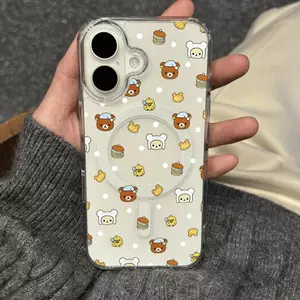 Cà phê vàng thích hợp cho iPhone 17 trường hợp điện thoại 16ProMax mới 14Pro chống rơi 15 trường hợp mềm 13