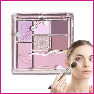 Bảng phấn mắt tự nhiên 7 màu đầy màu sắc Matte And Shimmer Pressed Eyeshadow Matte Shimmer Pressed Eyeshadow fotvn