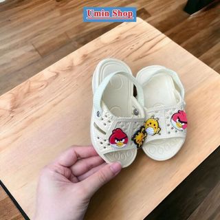 Dép Tổ Ong Có Quai Cho Bé Dưới 3 Tuổi _ Lê Chun Dành Cho Bé Tập Đi Siêu Nhẹ Siêu Êm chân 9-16cm UMINSHOP