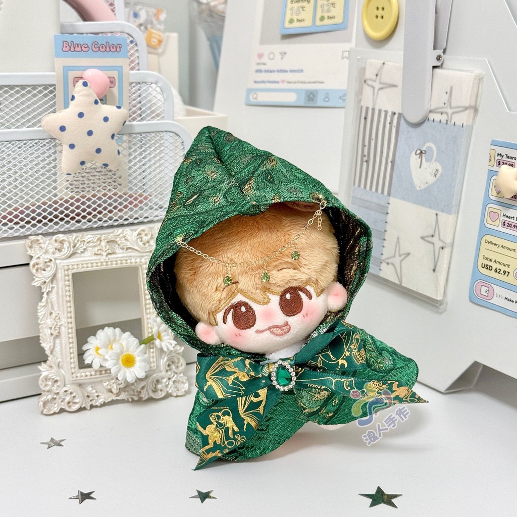 10Cm Quần Áo Cho Bé Magic Áo Ba Màu 10Cm Cotton Búp Bê Quần Áo Thường Cơ Thể Sao Biển Cơ Thể Đa Cơ Thể Mặc 4.3