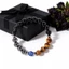 Vòng tay mắt ác Unisex - Đá đa kim cương (Mắt ác, Mắt hổ, Hematite, Tourmaline) Hạt được đánh bóng - Handmade - Tấm chắn năng lượng âm - Tăng cường trực giác