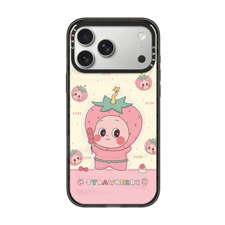 Ốp điện thoại Acrylic hình ngôi sao dâu tây cho iPhone 17 Pro Max 17 Air 16 Plus 15 14 13 12 Vỏ bảo vệ chống sốc