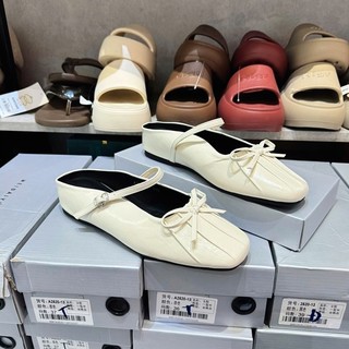 Sục Mũi Tù Xếp Nơ Hàng Nhập QC Fullbox / Mieo Shoes D3168 D3169 D3170