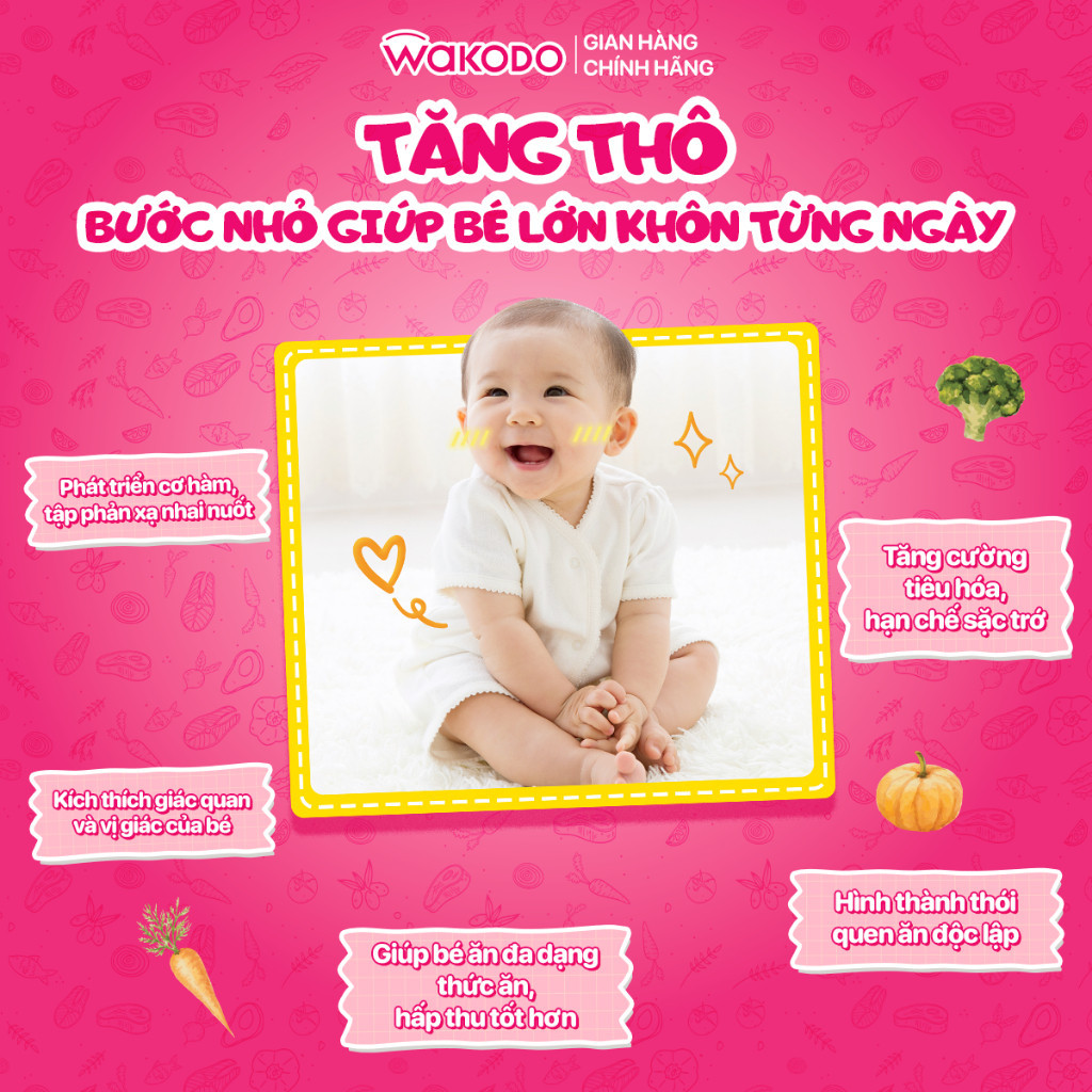 [GIFT - HÀNG TẶNG KHÔNG BÁN] (DATE T11/2026) Cháo ăn dặm Wakodo