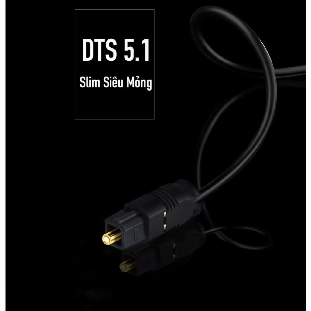 【COD】Dây sợi quang optical thiết kế siêu mỏng 2,2mm, lõi cứng bền chắc, chống nhiễu và suy hao tín hiệu hiệu quả.