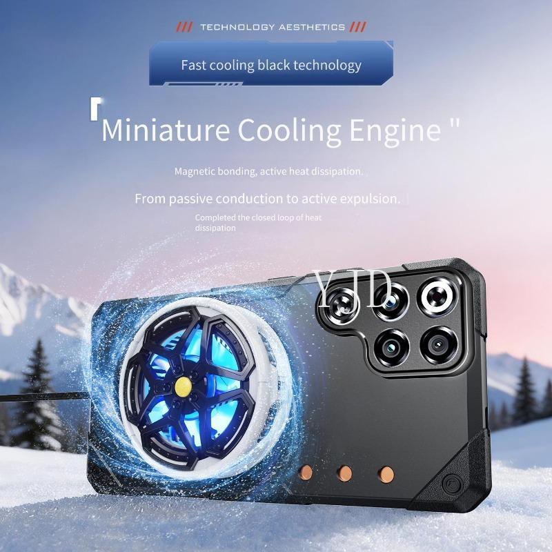 Ốp Lưng Cho RedMagic 11 Pro 11Pro + Một Mảnh Khuôn Silicon Đồng Tấm Tản Nhiệt Chống Rơi Vỏ Điện Thoại