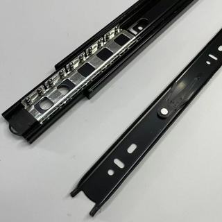 4510 Đường Giảm Chấn Đệm Trượt Đường Sắt Ba Phần Im Lặng Phục Hồi Ngăn Kéo Theo Dõi Phần Cứng Đường Sắt Tự Thấm DXEZ
