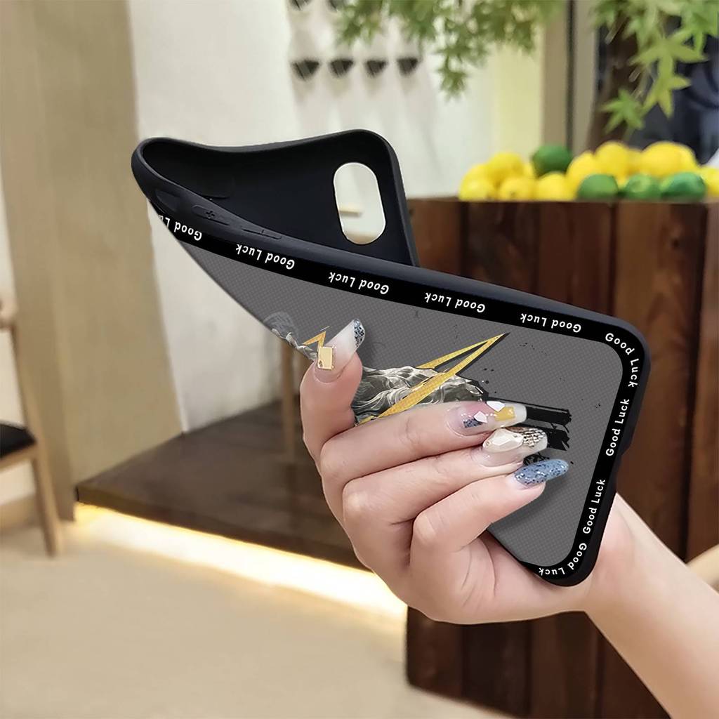 Ốp Mềm Chống Bụi Ốp lưng Sharp Aquos R6 / SH-51B / P6 / R6G Ốp Lưng Bảo Vệ Thiết Kế Thời Trang Graffiti Silicone Dễ Thương Chống Sốc Chống Bụi Bẩn Túi Điện Thoại Bền