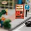 Mô hình máy bán hàng tự động Mini tỷ lệ 1 / 64, Phụ kiện trang trí nhà búp bê, Bộ sưu tập trang trí DIY Tiny Display Prop
