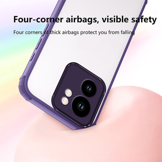Áp dụng cho Motorola moto Edge 40 XT2303-2 edge40 Đệm khí bốn góc trong suốt cao cấp bảo vệ vỏ mềm chống sốc CGOI