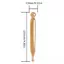 EDIWANY Acupunctur Point Pen, Stick Shape Resin Gua Sha Tool, Sử dụng tại nhà Thư giãn Làm đẹp Messager Tool Điểm bấm huyệt
