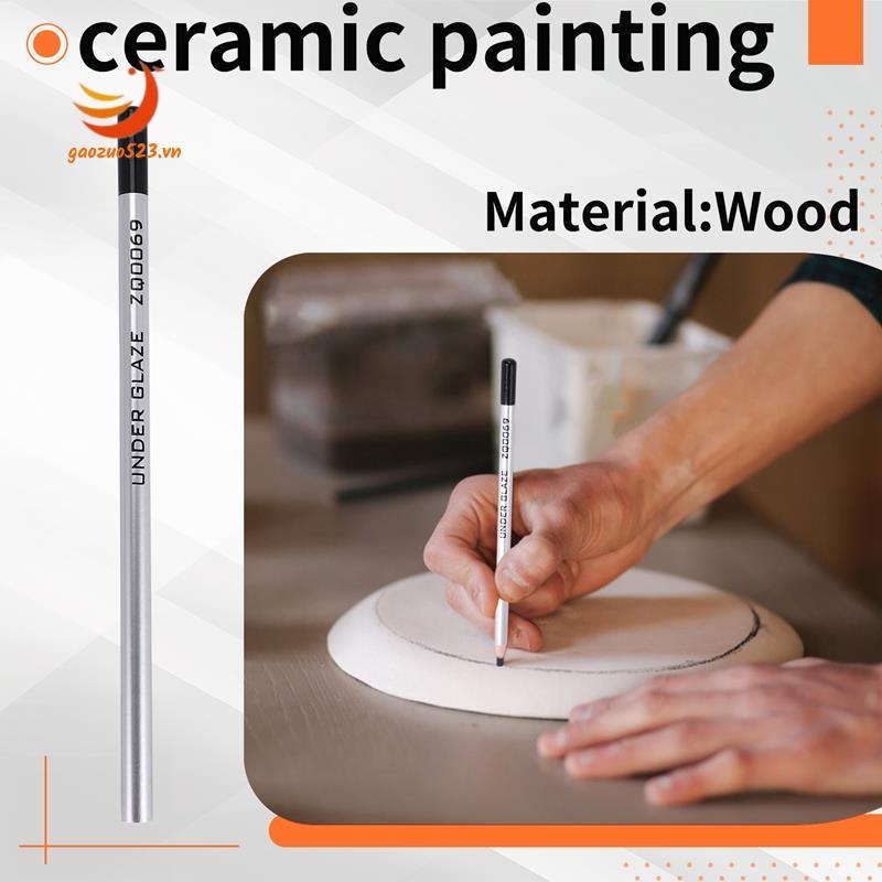 [gaozuo523.vn] Bút chì Underglaze dành cho đồ gốm Underglaze Pencil Underglaze Pencil cho đồ gốm