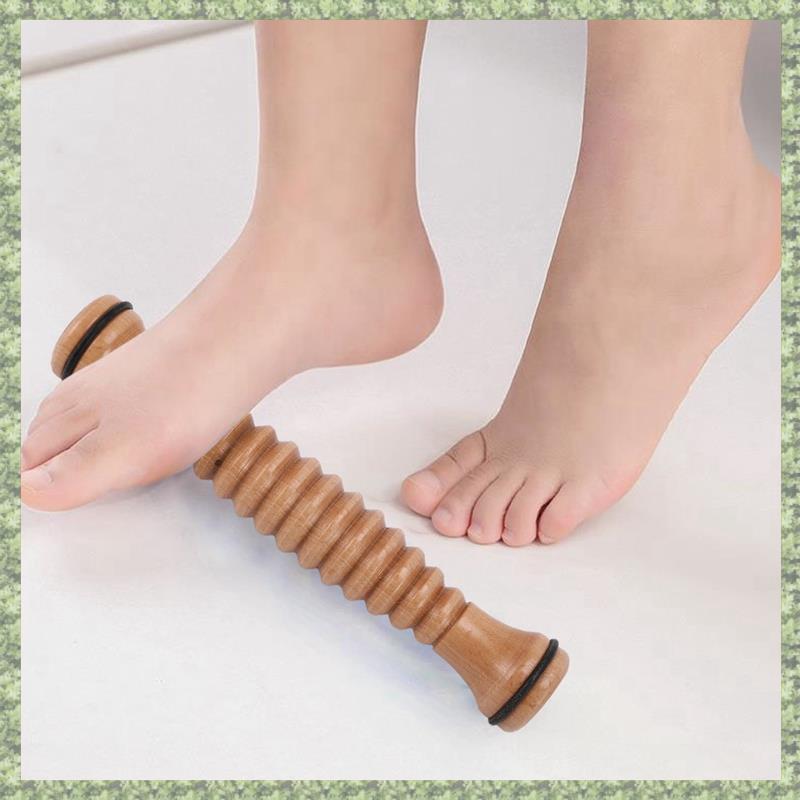 Máy Massager Chân Bằng Gỗ với Con Lăn Instep Shaper - Thư Giãn và Giảm Áp Lực