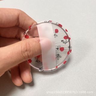 Đệm Silicon Puff Trong Suốt Jelly Silicone Puff Q Co Giãn Mềm Mại Mềm Mại Không Bột Dụng Cụ Làm Đẹp
