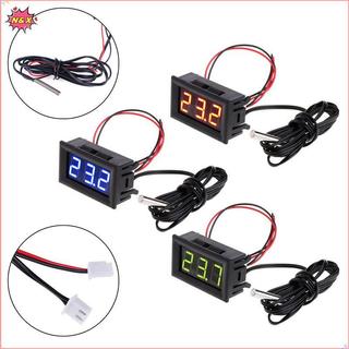 Đồng hồ đo nhiệt độ giám sát nhiệt độ 12V N & X Digital có đầu dò nhiệt độ -50 ~ 110°C.