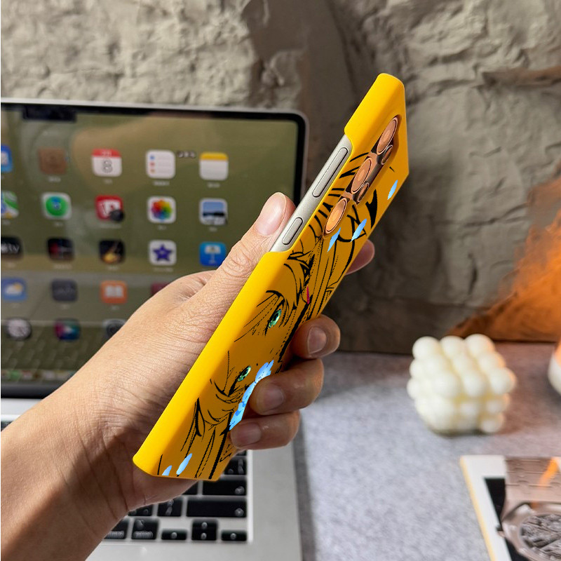 Ốp điện thoại cứng hình hoa FRIEREN Micro Matte cho Samsung S26 Ultra S25 S24 Ultra S25FE S24 FE S23 Ultra S22 S21 S20 A55 A56 A17 A15 A26 / Vỏ chống vân tay