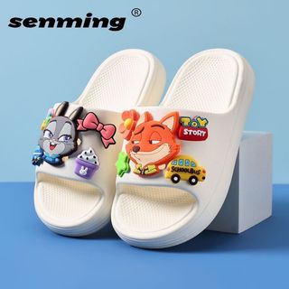 Dép lê Judy Nick cho bé - dép mềm chống trượt họa tiết hoạt hình đi trong nhà mùa hè