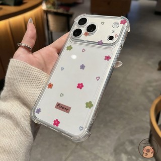Dành Cho Realme GT8 GT7 GT6 GT5 GT3 GT2 Pro GT Neo 7X 7 6 5 SE 3T 3 2 2T Master Q5X Q5 Q3 Pro Q3i Q2 Q2i Q Vỏ Điện Thoại Hoa Nhiều Màu Sắc Nhãn Trái Tim Tình Yêu Vỏ Trong Suốt Dễ Thương Bao da