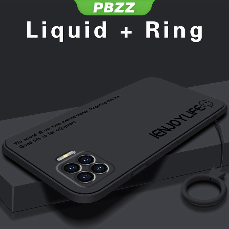 Ốp Điện Thoại Bằng Silicone Màu Trơn Cho OPPO a93 F17 PRO OPPO Reno 4F OPPO Reno4 F