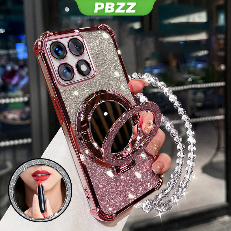 Ốp lưng Honor x6c x6a x8c x6b x7c x7b x7a x8b x8a 5g x5b plus HONOR 200 400 pro 400 lite 5g Vỏ điện thoại Vỏ mềm chống sốc thiết kế mới gương thẩm mỹ có giá đỡ SJSFHZJ01