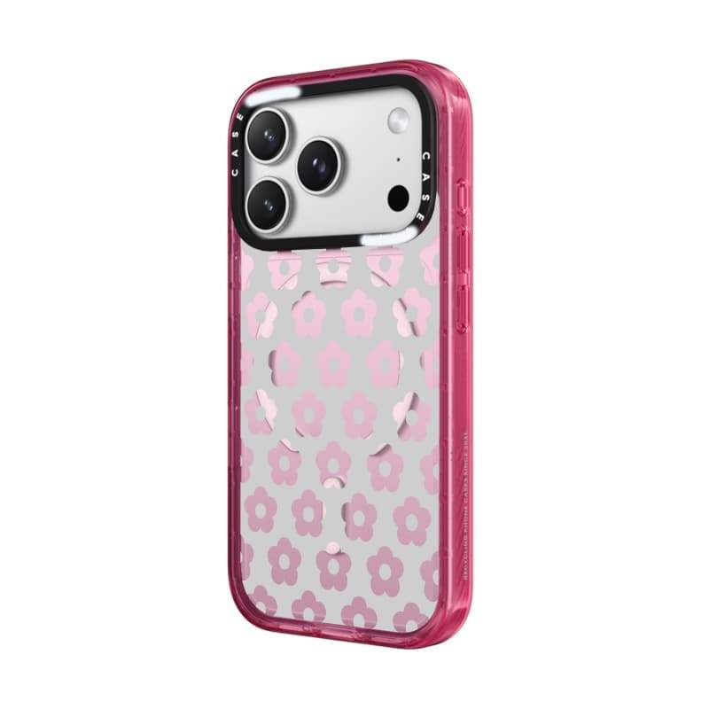 CASECASE X Màu Xám Hoa Ốp Lưng Điện Thoại Đen / Bầu Trời Xanh / Hồng Fizz Kẹo Bộ Sưu Tập Màu Sắc Trong Suốt Cứng Hút Từ Tính Tác Động Cho IPhone 13 14 15 16 17Pro Max Plus Có Hộp