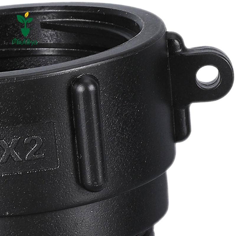 Miulika IBC Tote Adapter nối thoát nước cho bể nước, nắp IBC, lắp thùng IBC tấn xô
