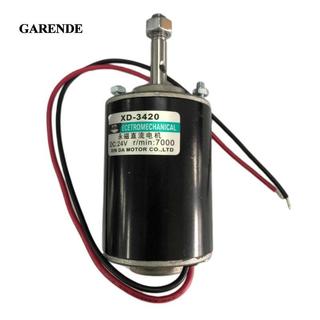 Động cơ DC nam châm vĩnh cửu Garende 24V 30W Tốc độ cao CW / CCW Máy phát điện DIY 7000RPM