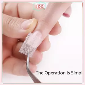 JRP 10 / 20 Chiếc Sợi Thủy Tinh Lụa Cho Móng Tay Nối Dài Mẫu Không Dệt Lụa UV Gel Fiber JRP