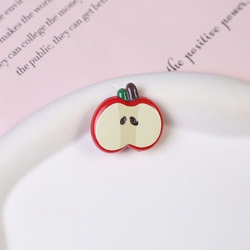 Set Charm Mèo Kitty Đỏ Táo Cute Kawaii Mini – Charm Nice Ngôi Sao Hoa Nấm Trang Trí Dép