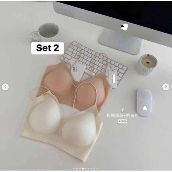 SET ÁO BRA C.. K & OI TẶNG KÈM QUẠT MINI
