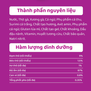 [Hộp 6 Gói] Pate Cho Mèo Whiskas 80g Tiết Kiệm