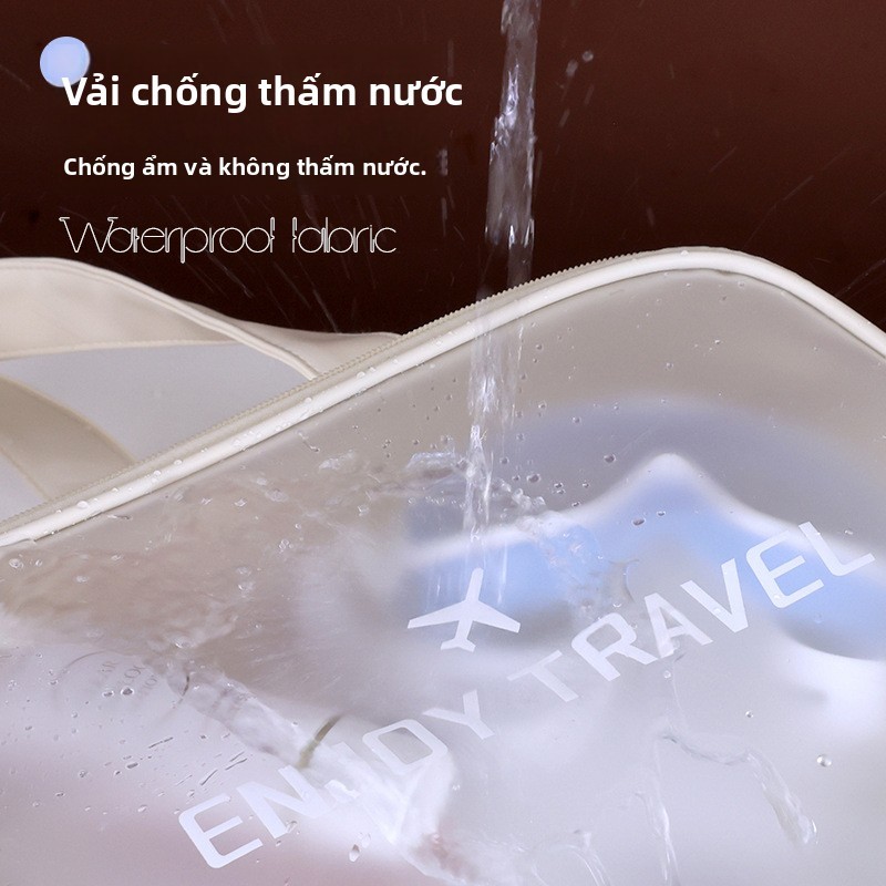 Túi chống thấm bơi khô ướt, túi đi biển, túi thể thao đựng đồ vệ sinh, mỹ phẩm