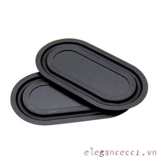 ELE 2 miếng Tấm rung màu đen Độ nhạy và độ phân giải Bộ tản nhiệt thụ động DIY Loa trầm Loa rung