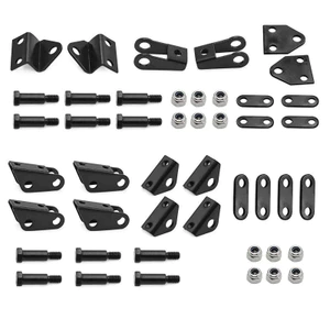 Phía Trước Phía Sau Treo Lá Thép Lò Xo Nâng Lug Set Cho 1 / 14 Tamiya RC Máy Kéo Xe Kéo Mô Hình Xe Nâng Cấp Phần