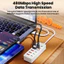 Bộ chia USB đa cổng 12 trong 1 Dải nguồn 66W 6USB + 6Type C Sạc nhanh USB HUB Adapter Ổ cắm cho điện thoại Văn phòng tại nhà